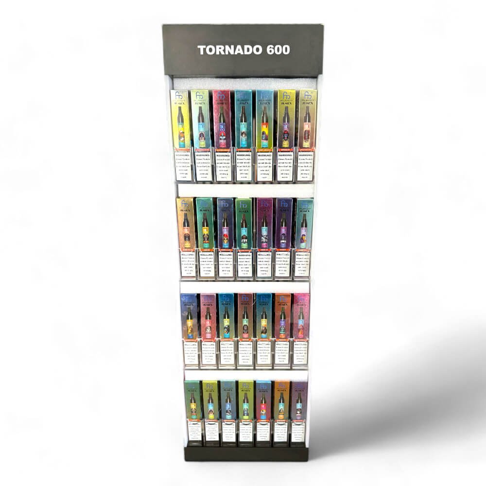 Tornado 600 Promo Display Set Mit 28 Sorten