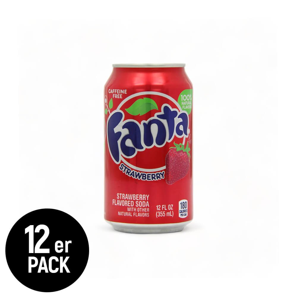 Fanta (USA) Softdrink 355ml (VPE 12)