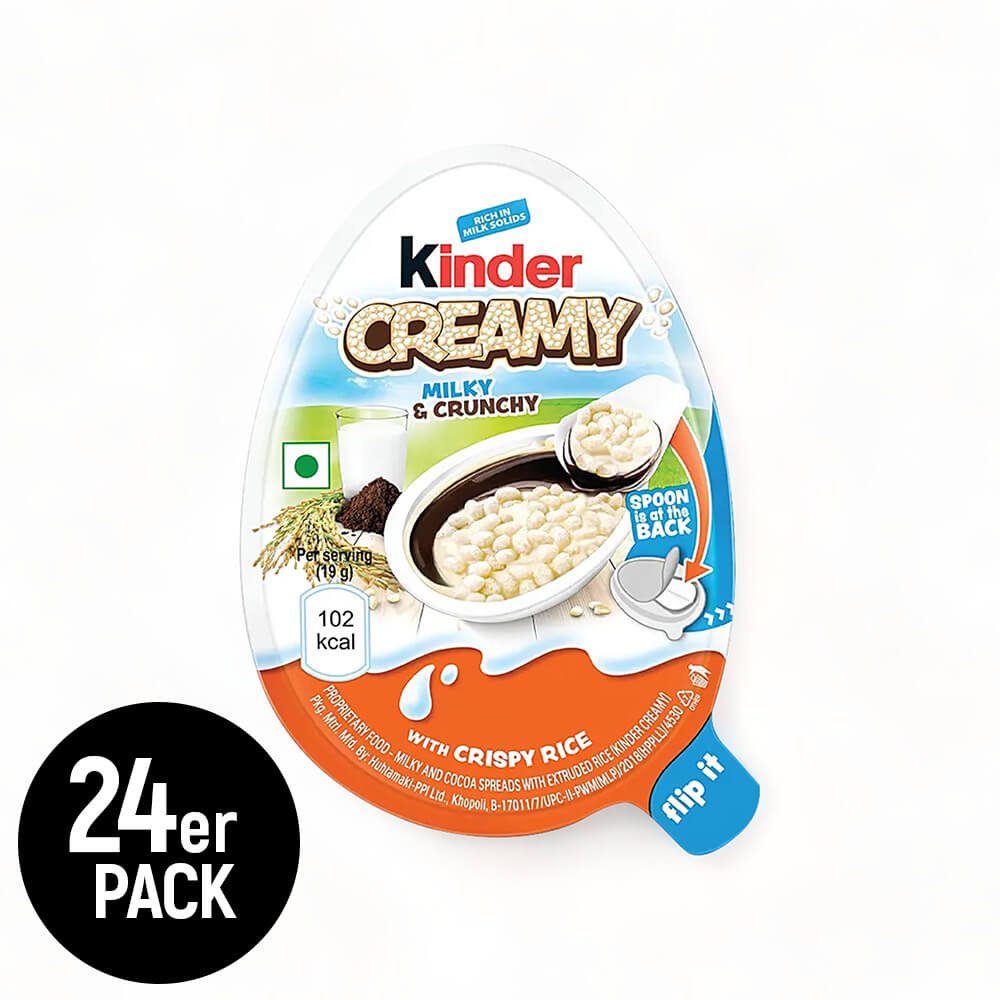 Kinder Creamy Milky & Crunchy 19g (VPE 24)