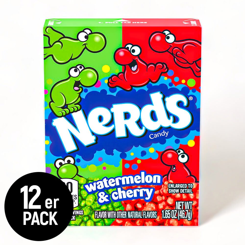 Nerds Candy Watermelon & Cherry 46,7g (VPE 36)
