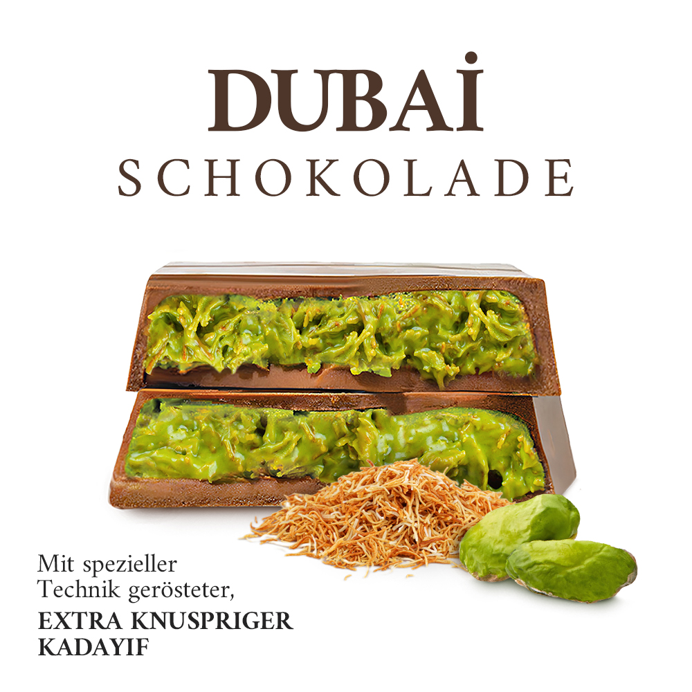 MUAH 29g Dubai Schokolade - 1 Display